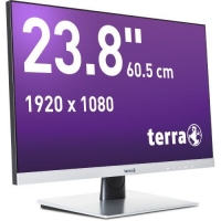 TERRA LED 2462W silber DP/HDMI GREENLINE