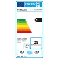 TERRA LED 2462W silber DP/HDMI GREENLINE